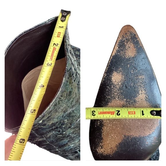 GUCCI Vintage Python Over The Knee Boots. (MC) - Picture 15 of 17